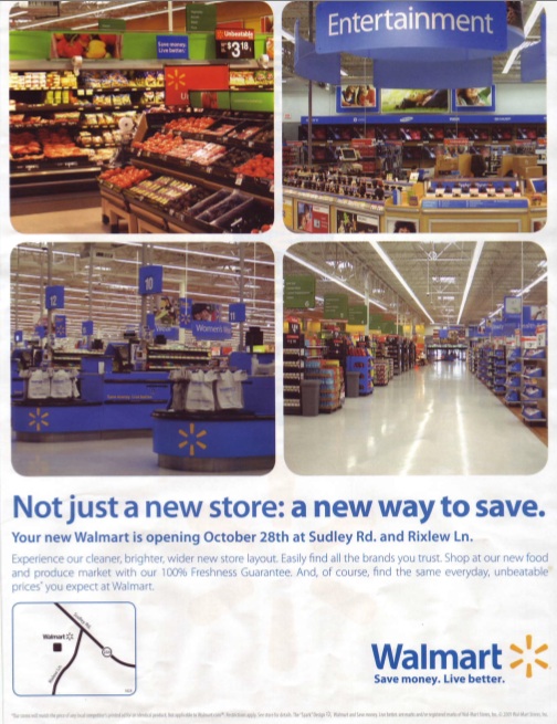 Walmart Opening in Manassas