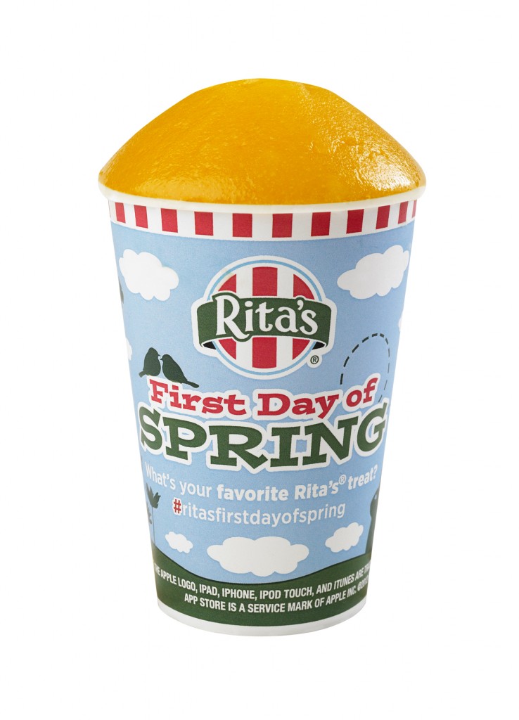 Rita's Free Italian Ice First Day of Spring Beltway Bargain Mom