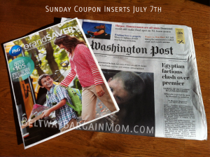Coupon Inserts July 7