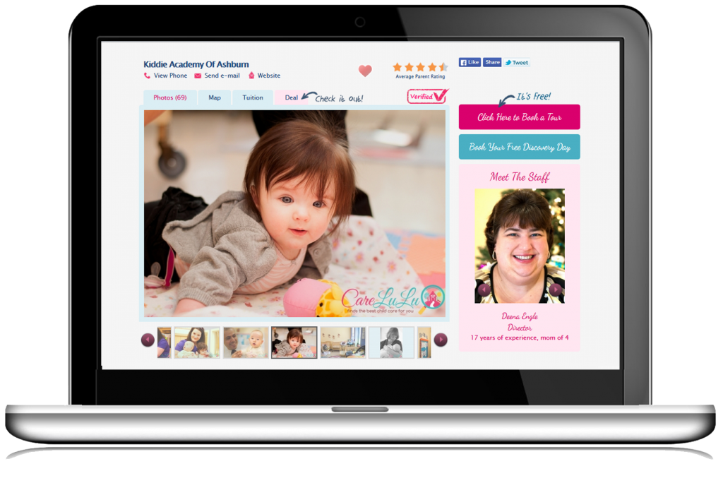 CareLuLu Center Profile - Kiddie Ashburn