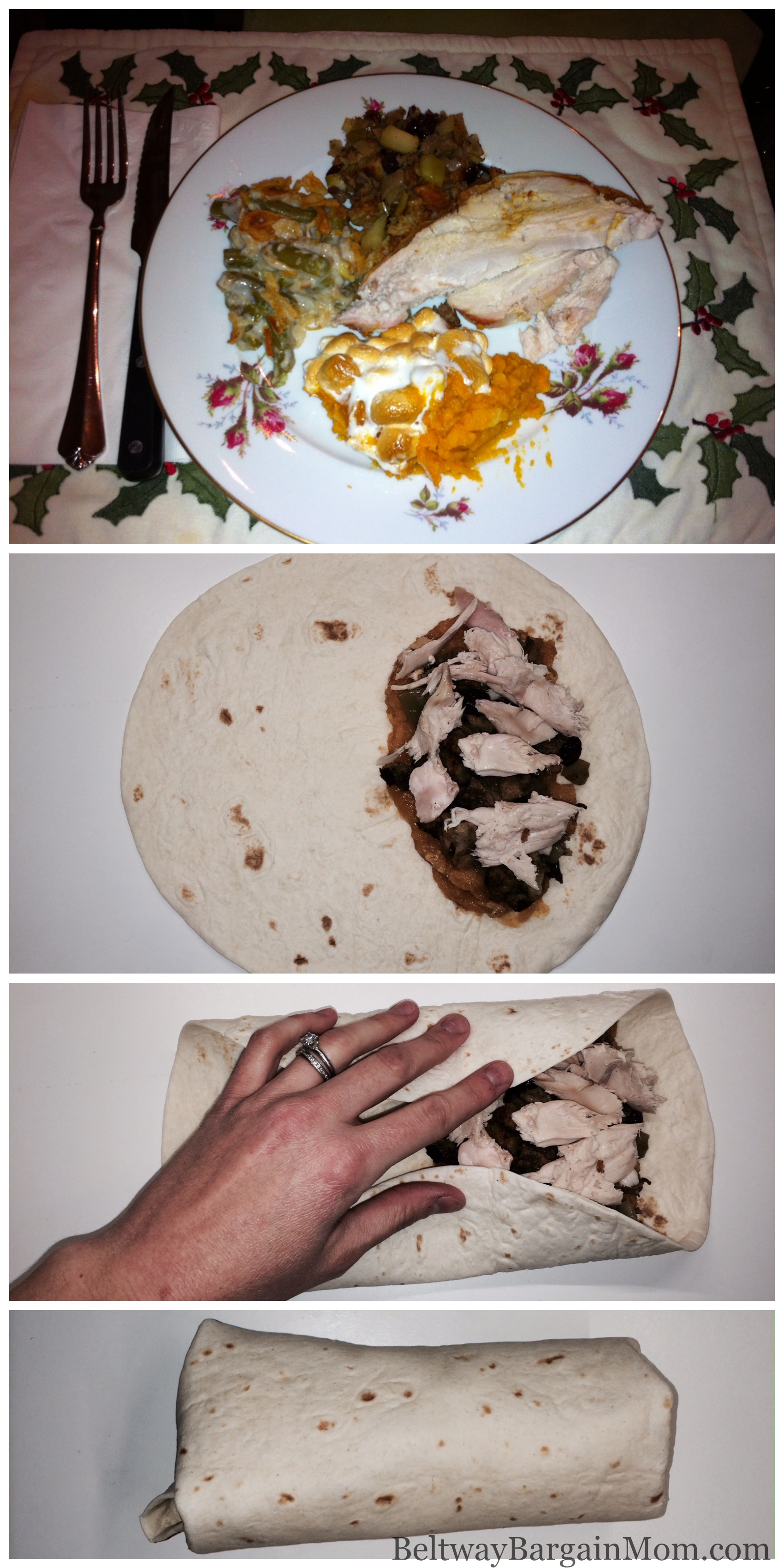 Thanksgiving Leftovers Burrito - Beltway Bargain Mom | Washington DC ...