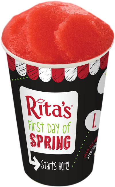 Ritas Free Italian Ice First Day of Spring Offer