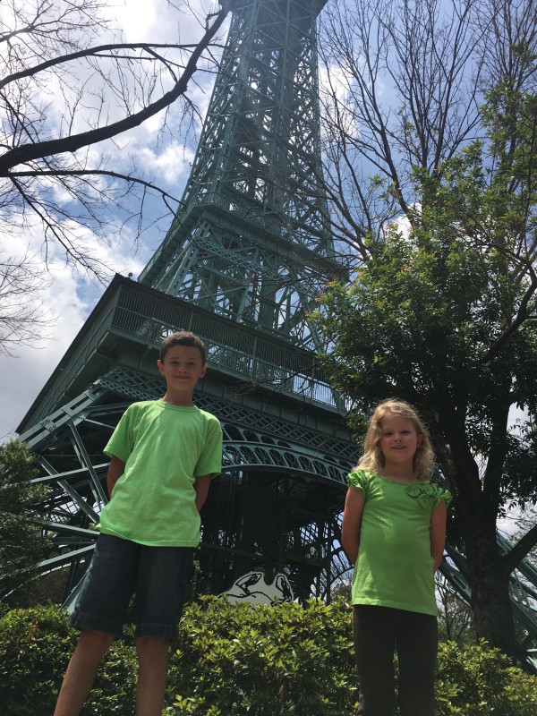 Kings Dominion Eiffel Tower Replica in Doswell VA