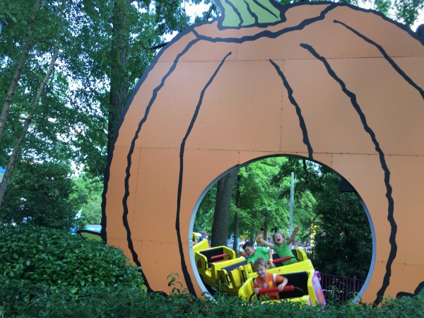 Kings Dominion Planet Snoopy Great Pumpkin Coaster