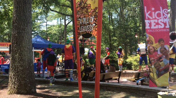 Kings Dominion KidsFest inside Planet Snoopy