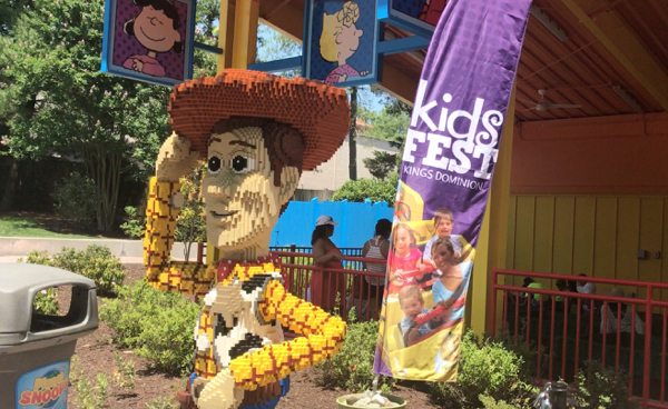 Kings Dominion KidsFest is a free festival for kids happening two consecutive weekends in spring at Virginia's most popular amusement park