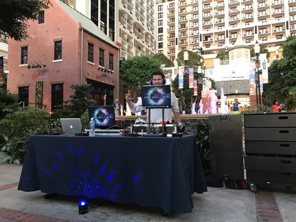 DJ Jayce from Silent Party USA Silent Disco Fun