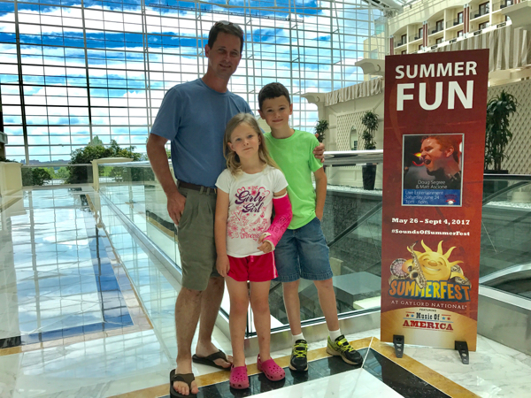 Gaylord National SummerFest Family Vacation