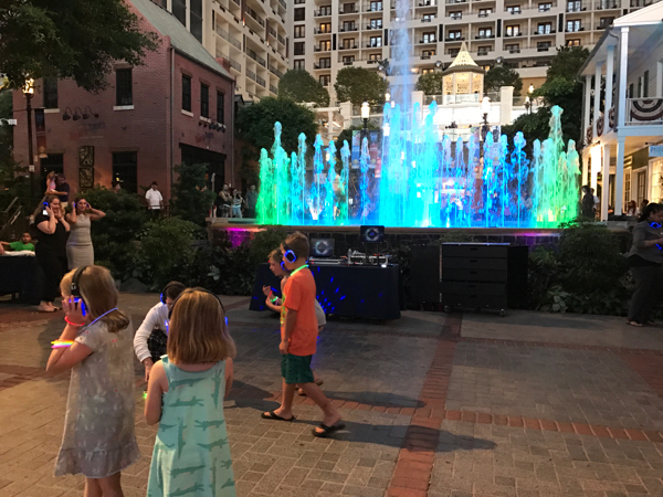 Gaylord National SummerFest Silent Disco and Americana Laser Light Show Set To Music MD