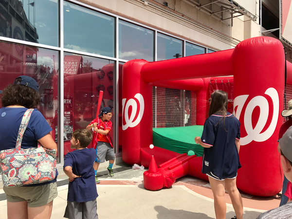 Washington Nationals Baseball Team Family Trip