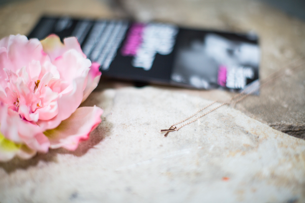 Potomac Mills Breast Cancer Ribbon Necklace from Francescas in Woodbridge VA