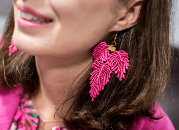 Potomac Mills Pink Francescas Earrings Bought in Woodbridge VA