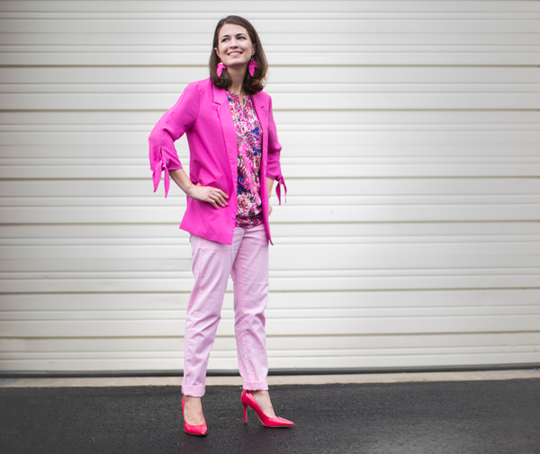 Potomac Mills Pink Outfit Purchased During October More Than Pink Campaign with Donations benefitting Susan G Komen