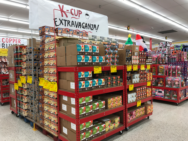 Get deeply discounted KCups at Ollie's Bargain Outlet