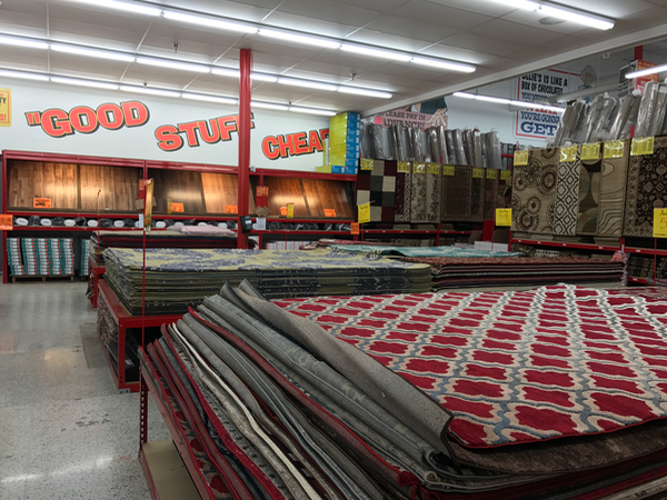 High quality deeply discounted carpet and flooring at Ollies Bargain Outlet Manassas VA