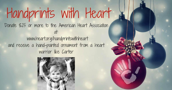 Handprints with Heart American Heart Association Greater Maryland