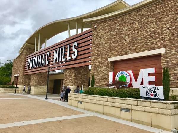 nike outlet potomac mills mall