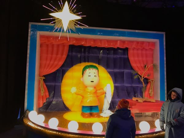 ICE Gaylord National 2018 Linus Christmas Meaning Charlie Brown