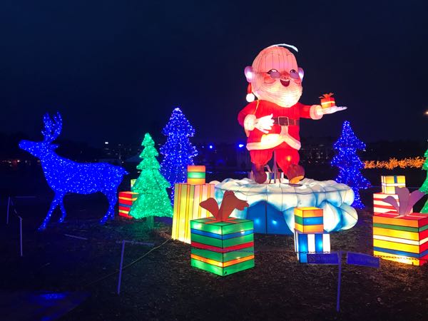 LightUP Fest Christmas Light Display in Ashburn VA One Loudoun