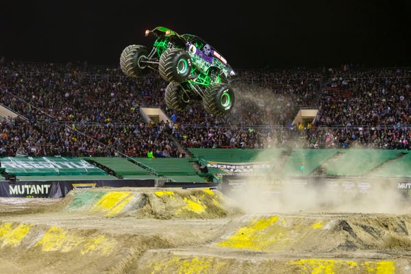 Experience the thrills of Monster Jam with your favorite monster trucks like Grave Digger in Washington DC at Capital One Arena