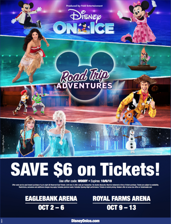 Disney On Ice Road Trip Adventures with Ticket and Show Dates Info