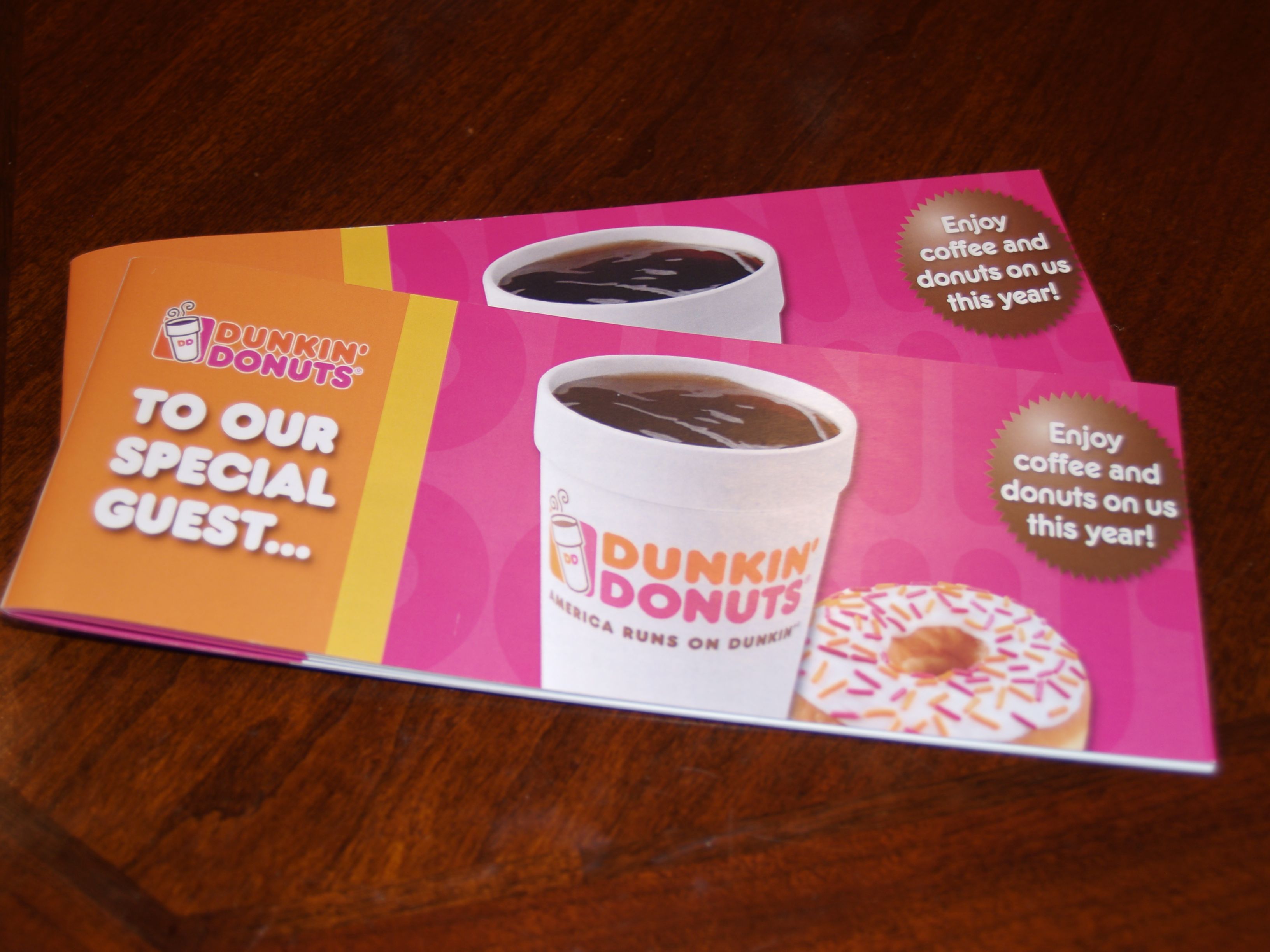 *CLOSED*Giveaway: Free Coffee & Donut Each Week in 2012 (Manassas DD ...